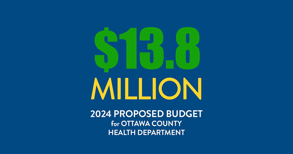 Press Release Ottawa County Public Health Budget Updates for Fiscal